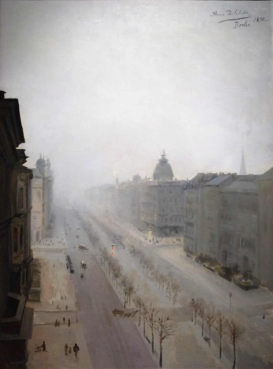 Unter den Linden Street in Berlin by Anna Bilińska Bohdanowicz