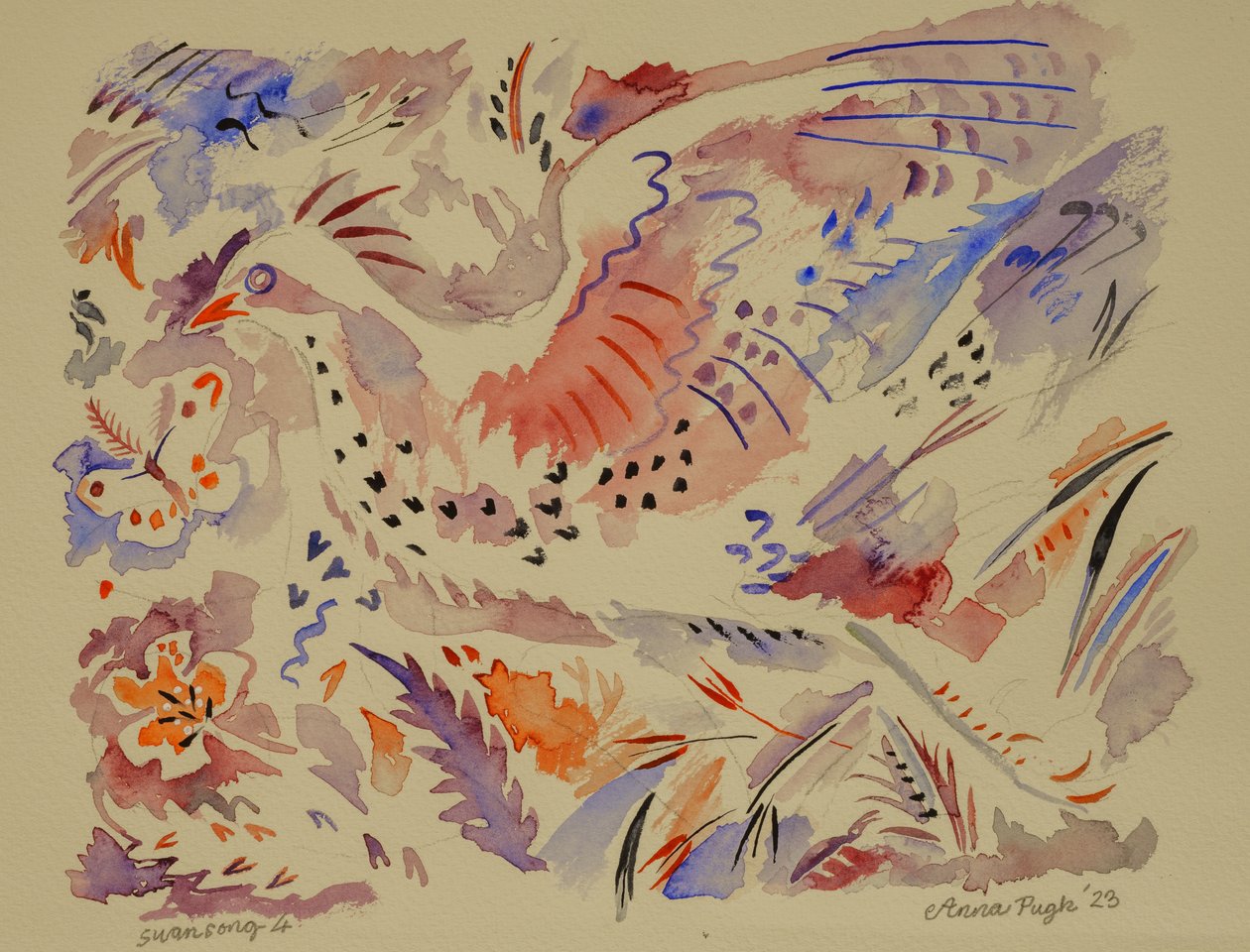 4 Swansong, 2023 by Anna Pugh