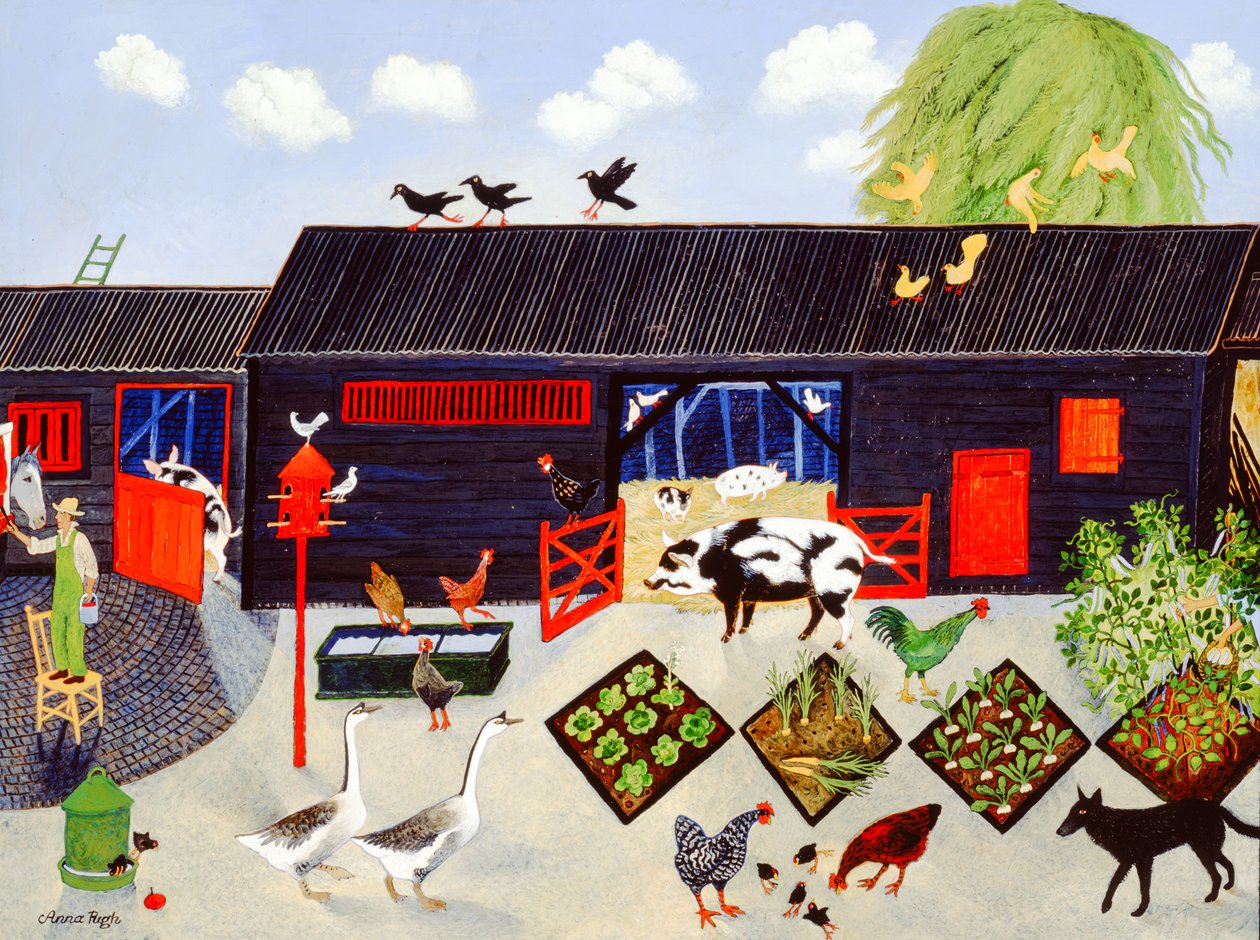 Bean Picking by Anna Pugh