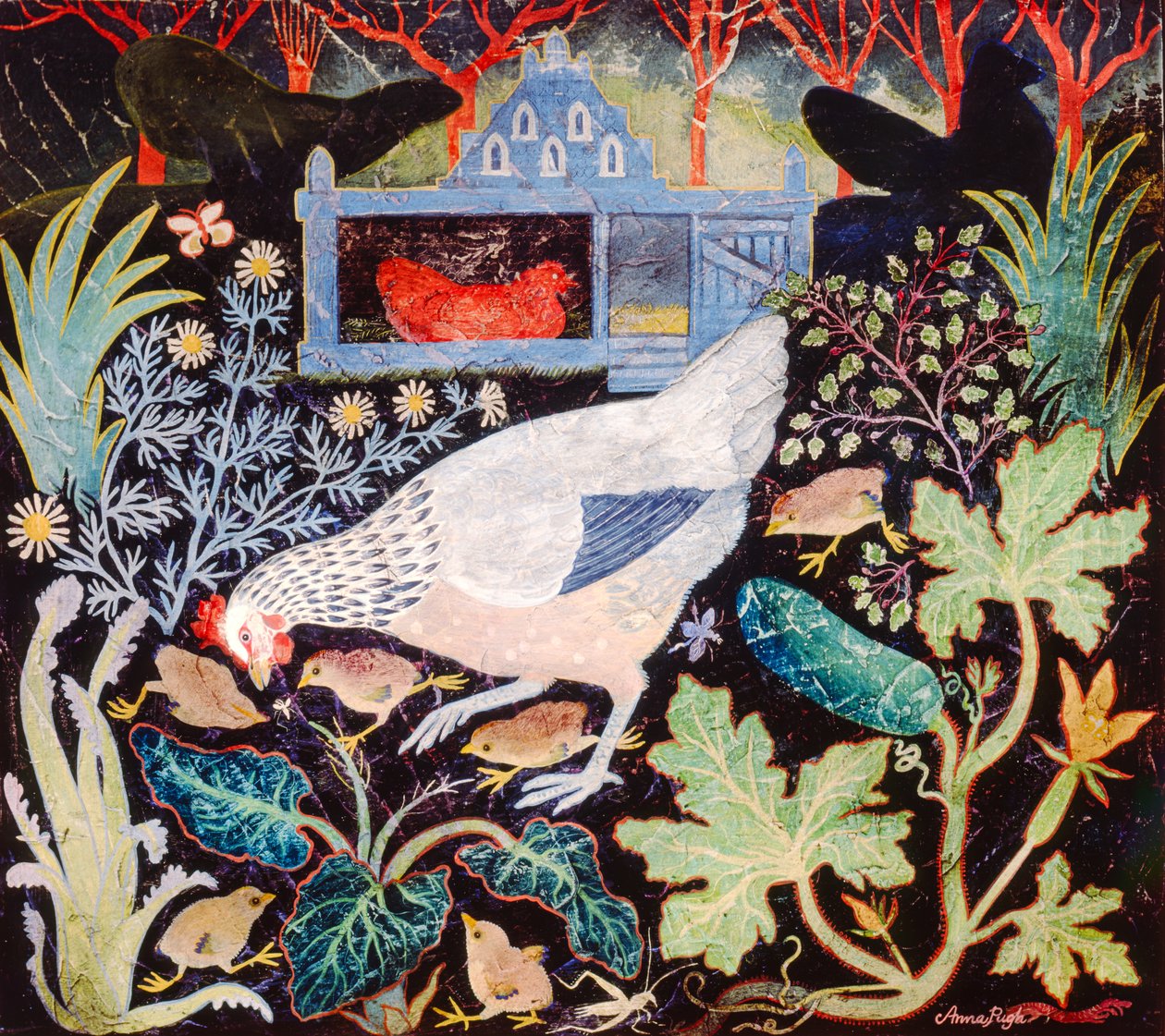 Blue Hutch by Anna Pugh