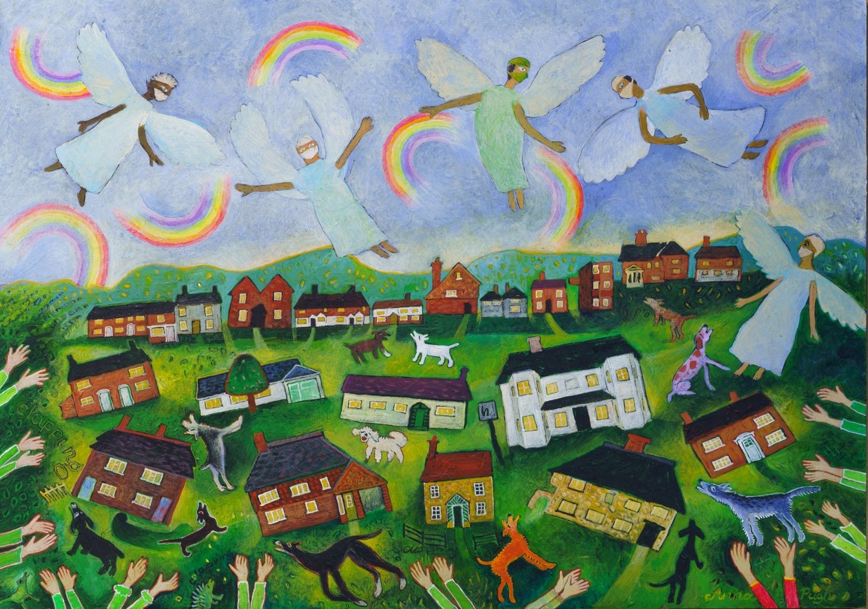 Clapping for the Angels, 2021 by Anna Pugh