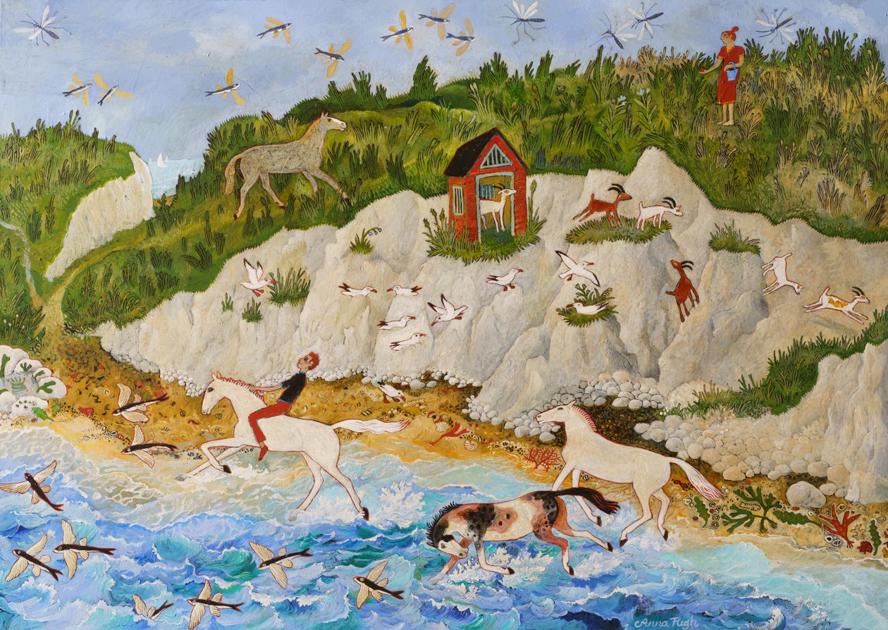 Flying Fish, 2020 by Anna Pugh