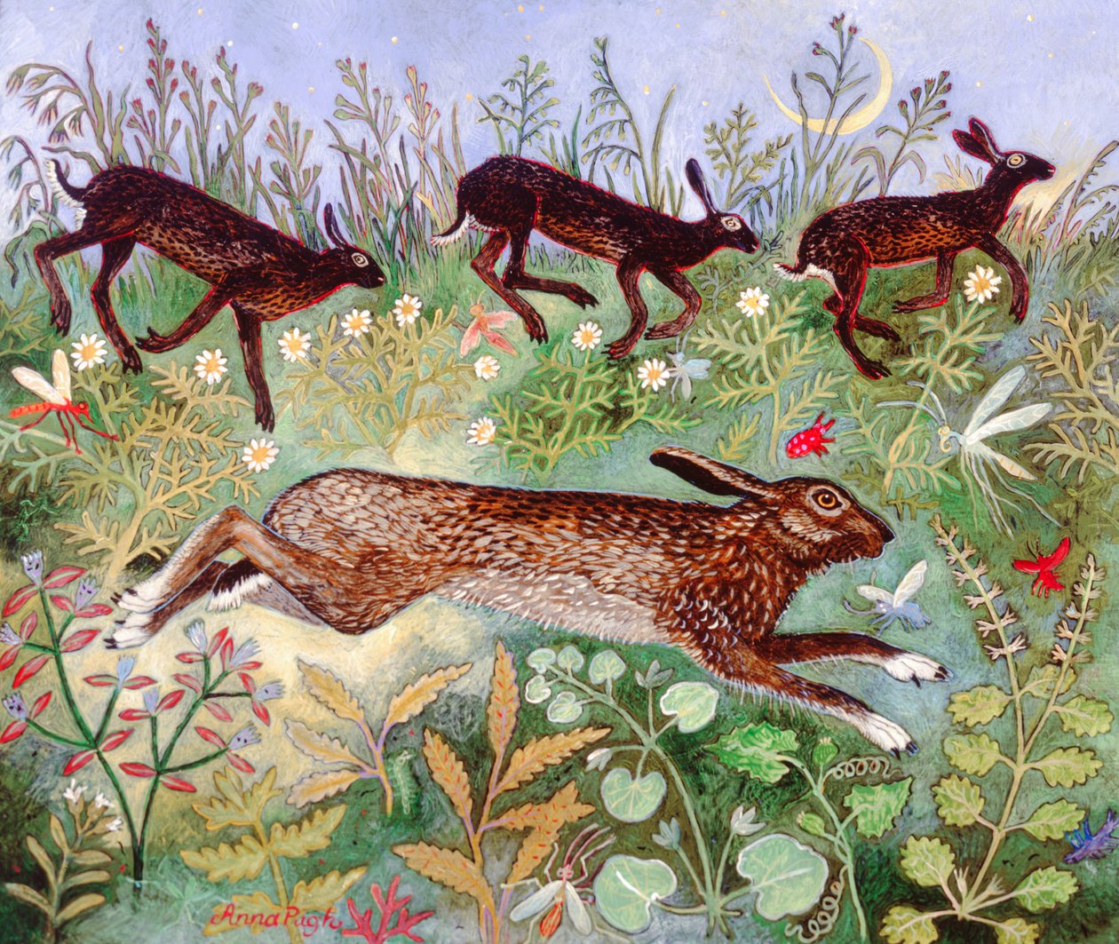 Moon Run, 2010 by Anna Pugh