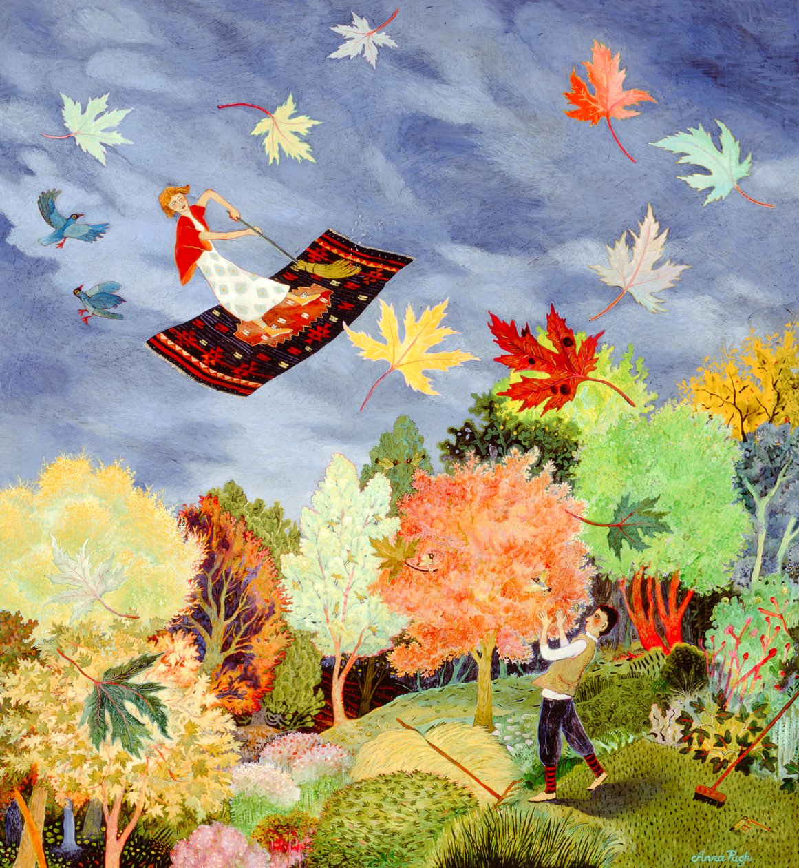 Off You Go, 2008 by Anna Pugh