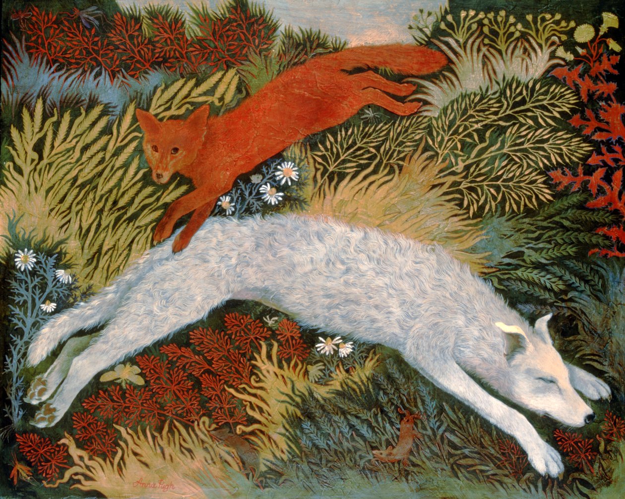 Quick red Fox Lazy Dog by Anna Pugh