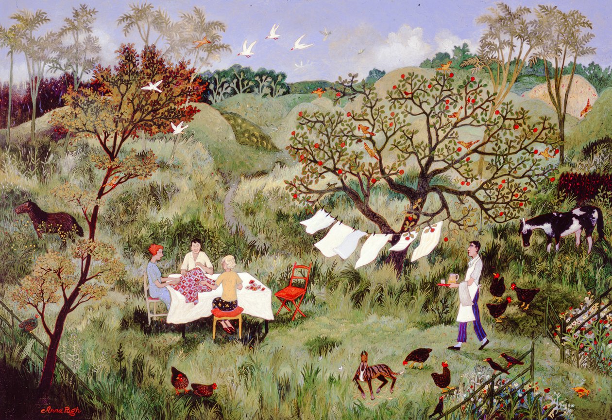 Sewing by Anna Pugh