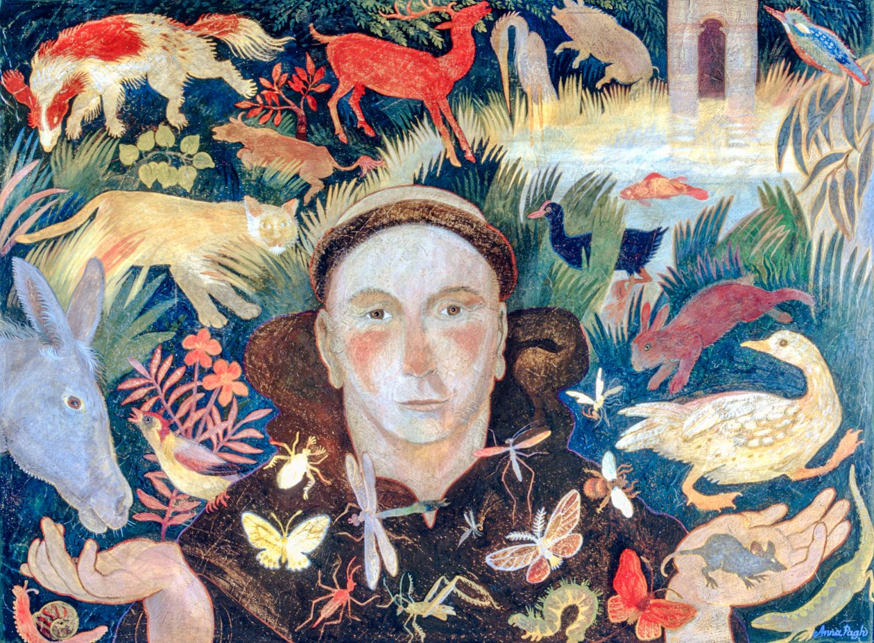 St Francis by Anna Pugh