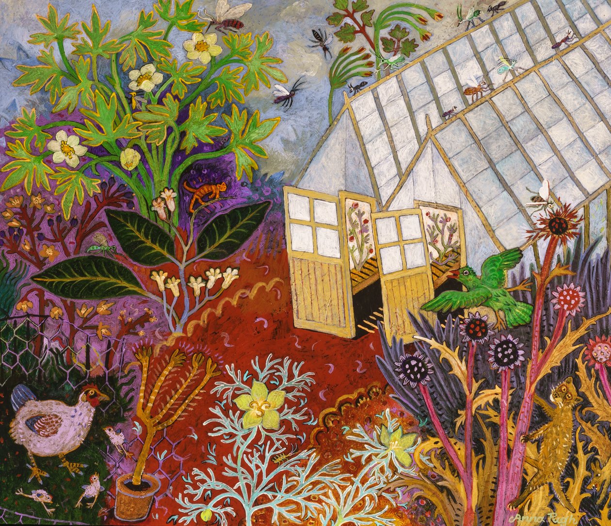 The Greenhouse, 2017 by Anna Pugh