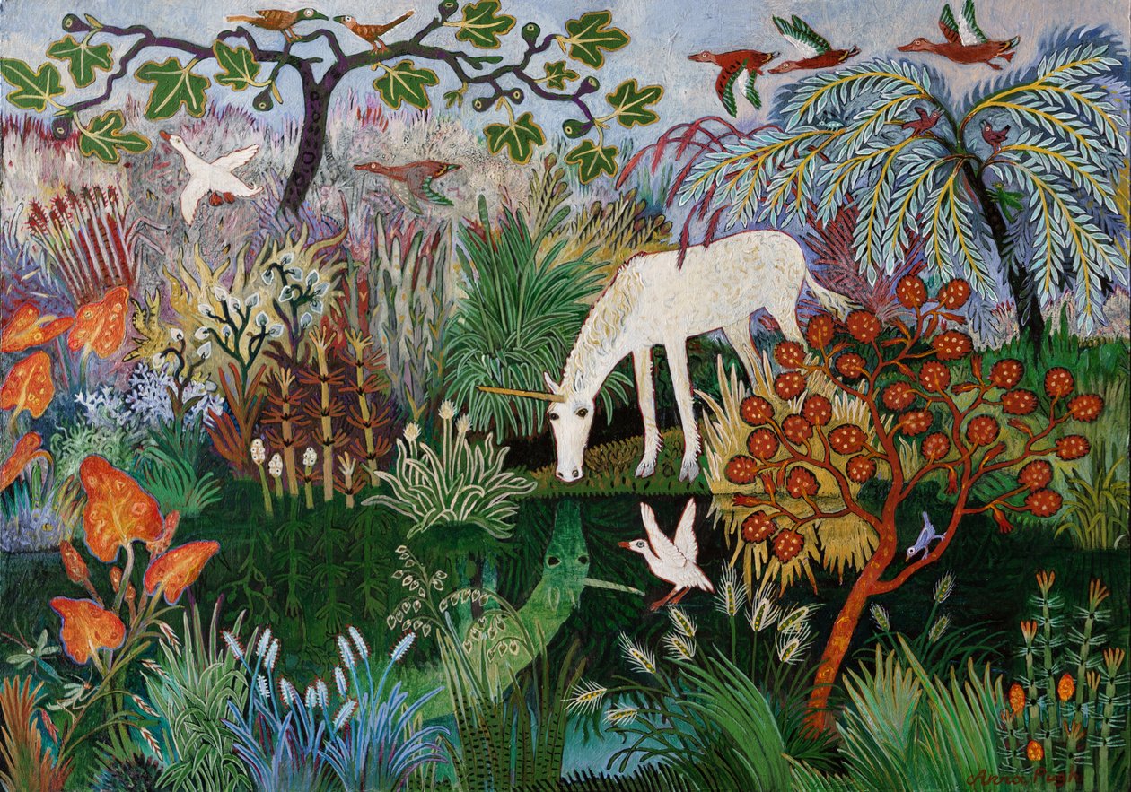 Unicorn Pool, 2018 by Anna Pugh