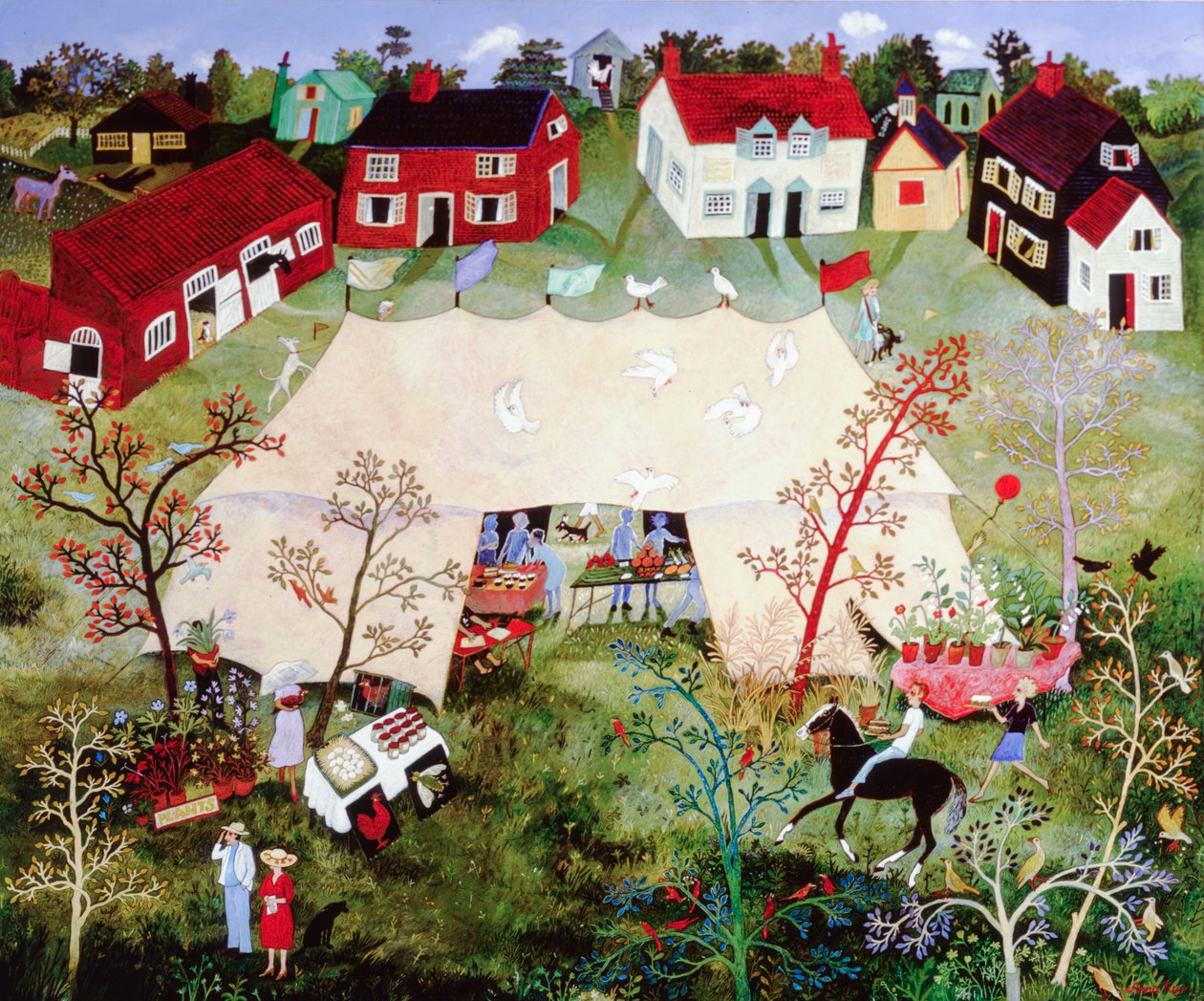 Waiting for the Vicar, 2010 by Anna Pugh