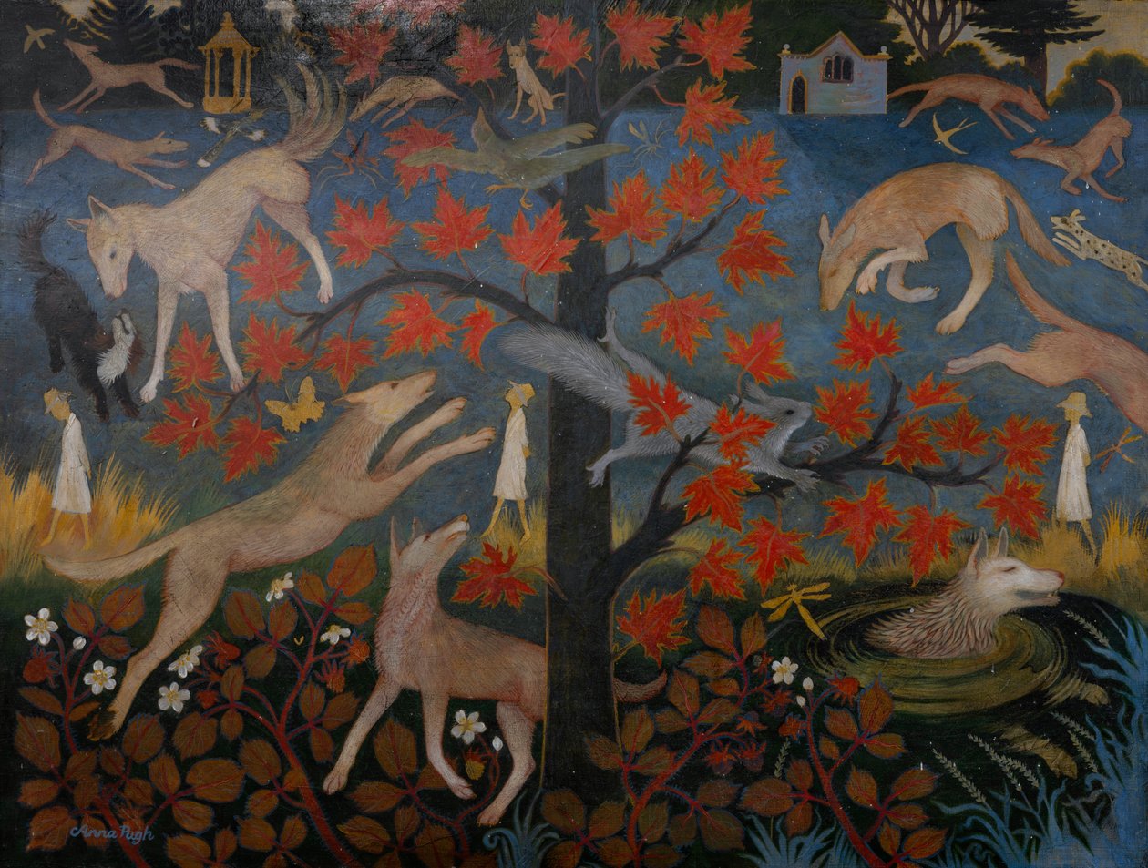Walking the Dog by Anna Pugh
