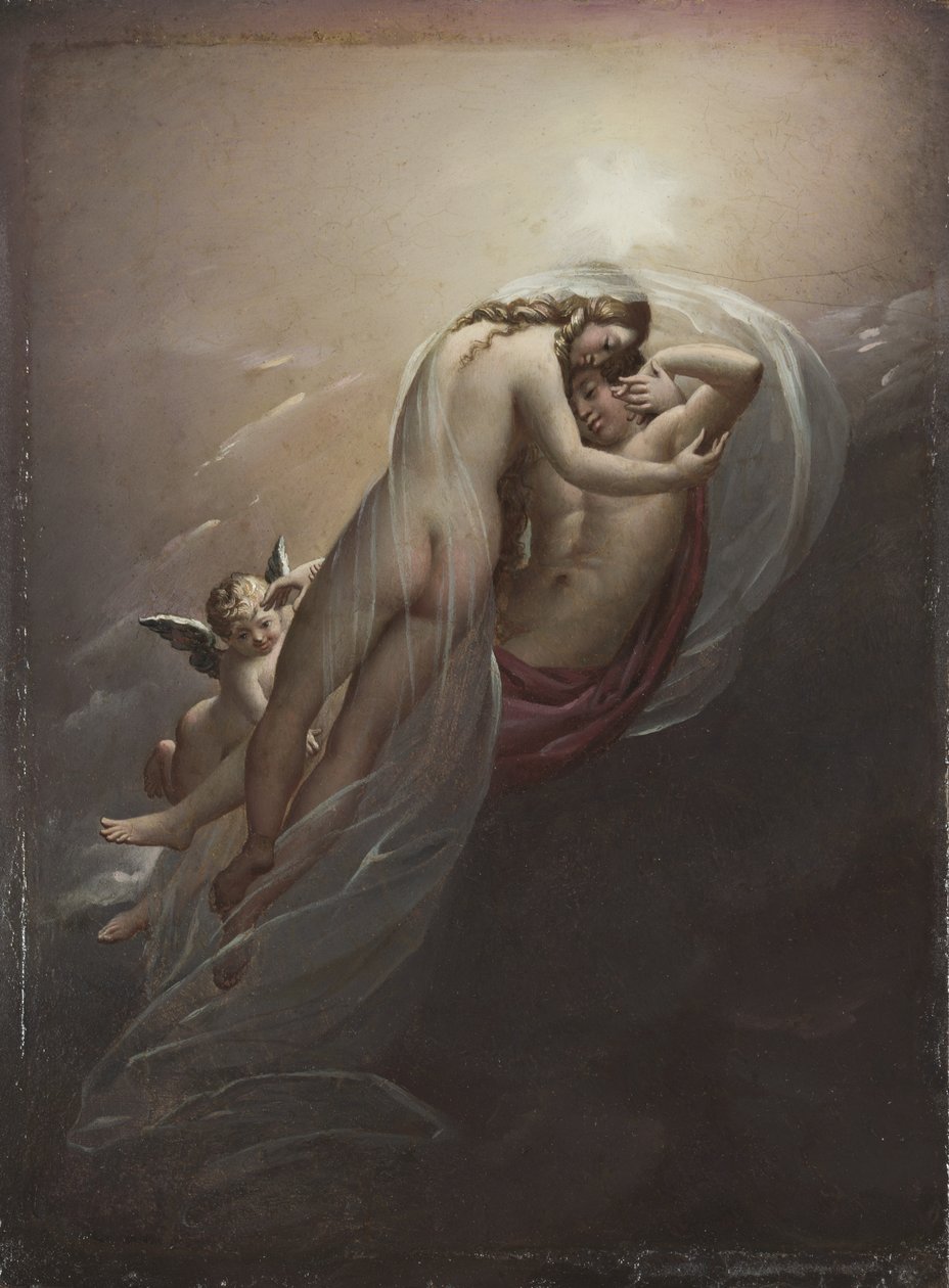 Aurora and Cephalus by Anne-Louis Girodet de Roucy-Trioson