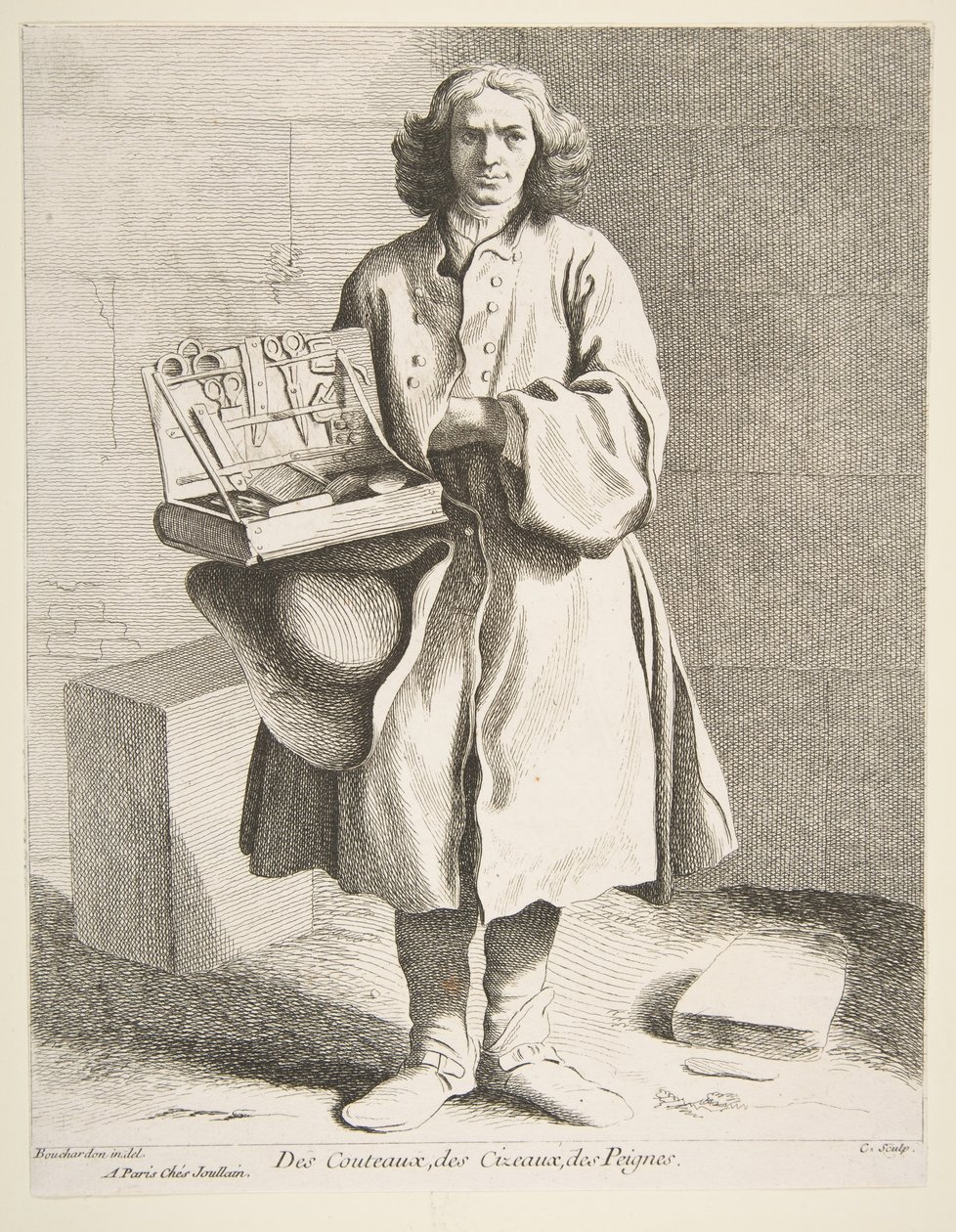 Peddler of Knives, Scissors and Combs by Anne Claude Philippe de Caylus