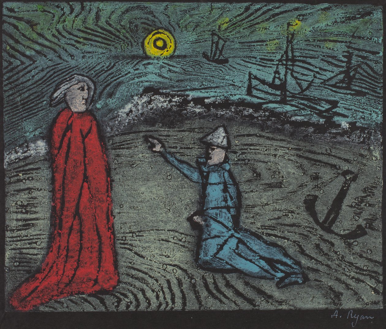 Now, Ever Awake, My Master Dear, I Fear A Deadly Storm by Anne Ryan