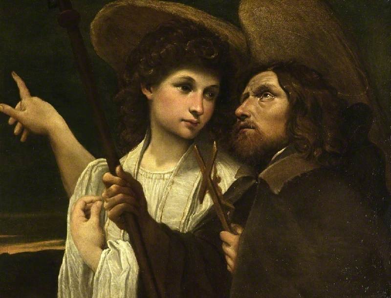 Saint Roch and the Angel by Annibale Carracci
