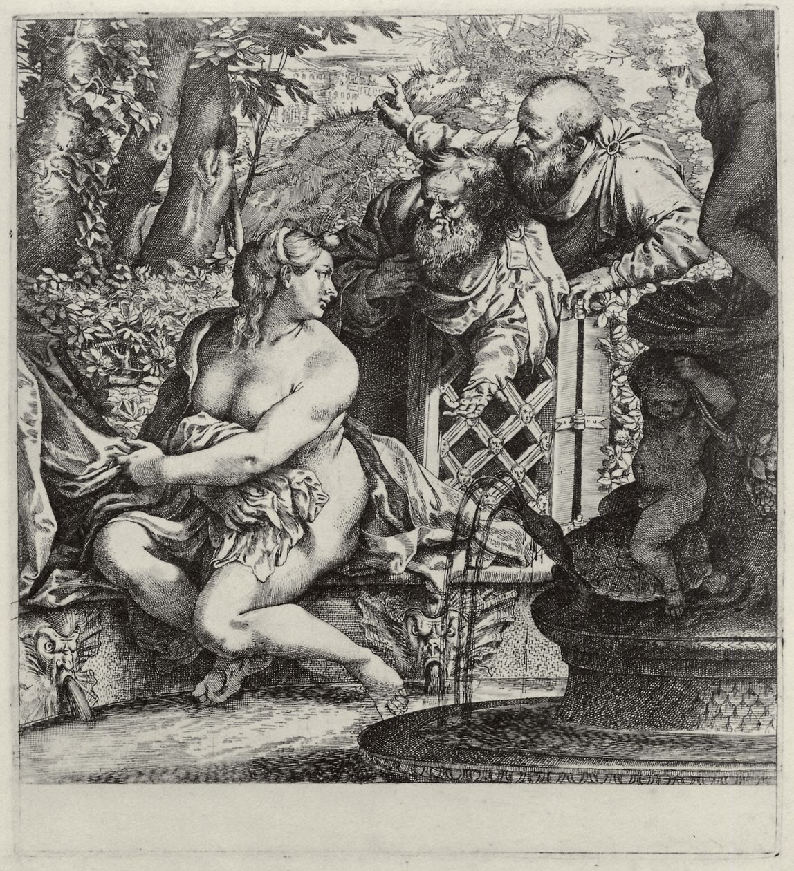 Susanna and the Elders by Annibale Carracci