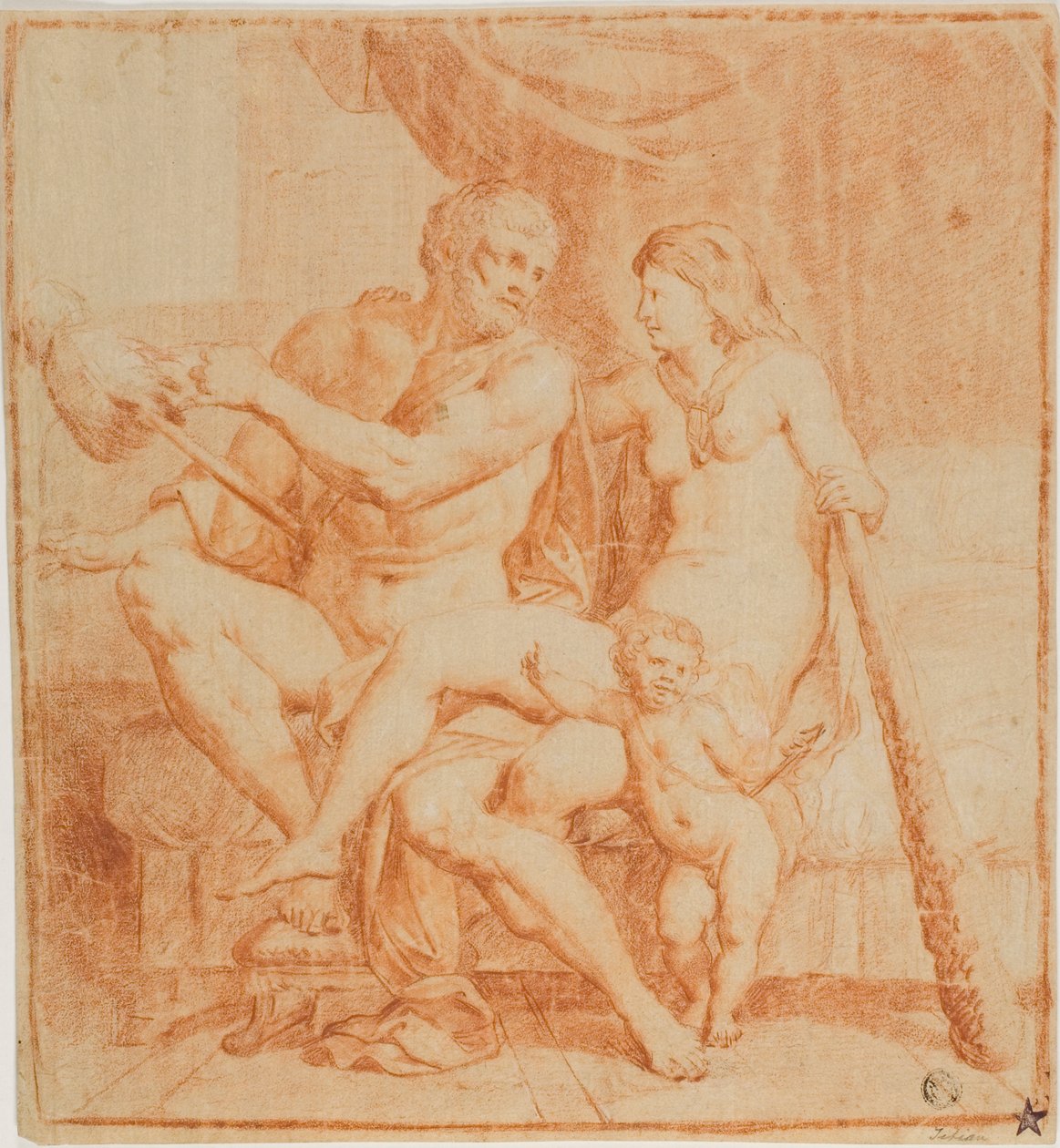 Hercules and Iole by Annibale Carracci