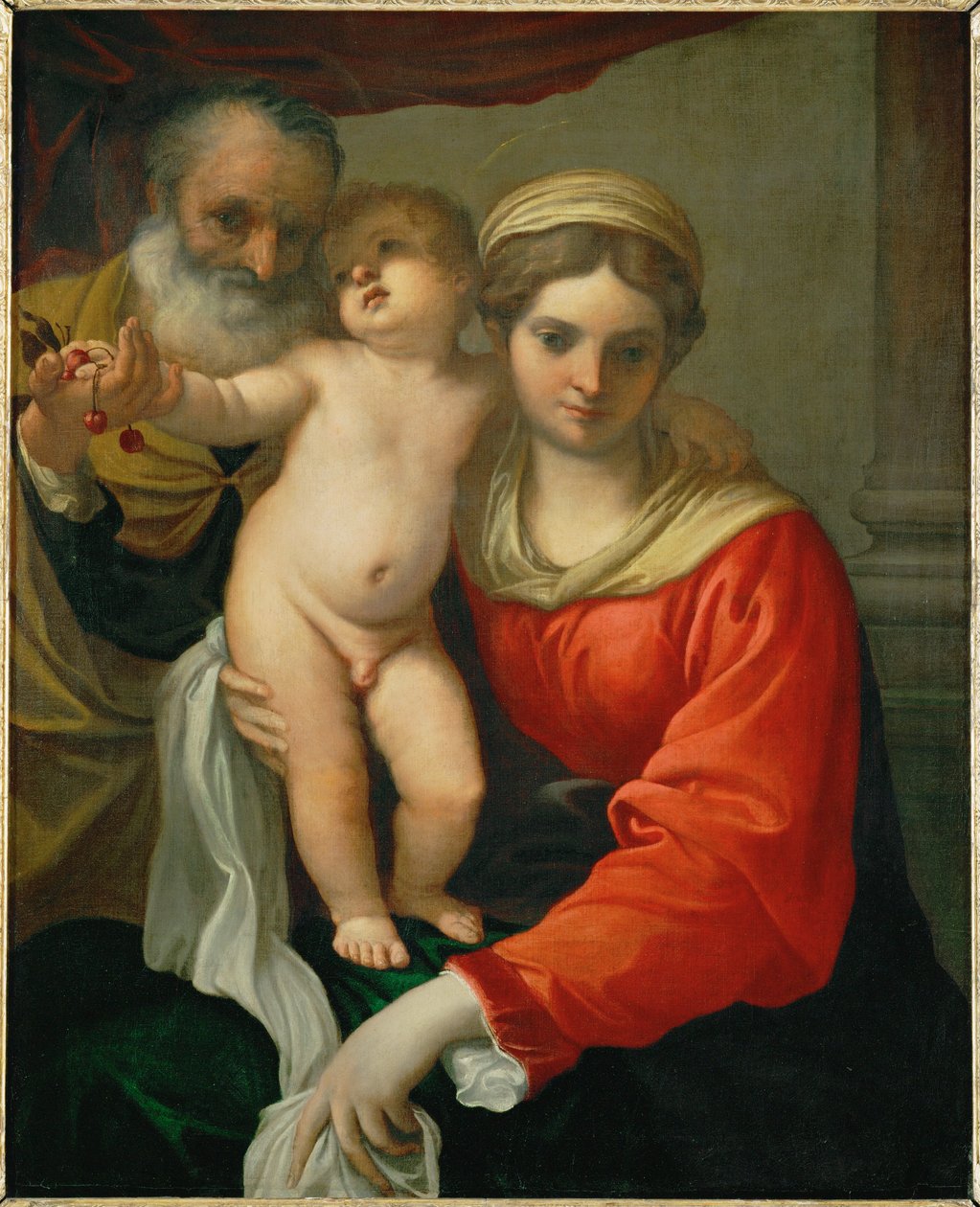 Madonna with Cherries by Annibale Carracci