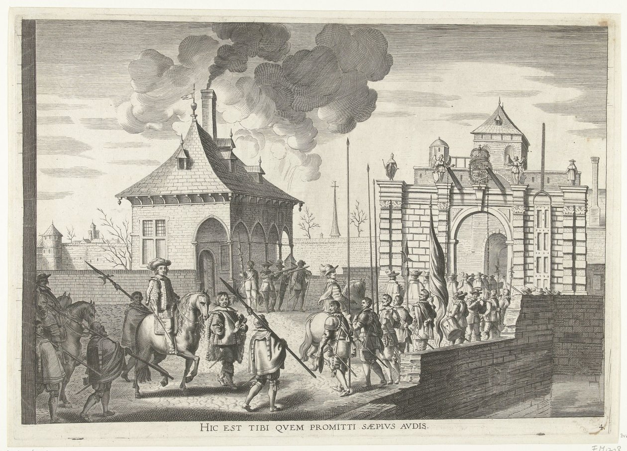 Arrival at the Bruges Gate of Ghent; Entry of Ferdinand into Ghent in 1635 by Anonymous