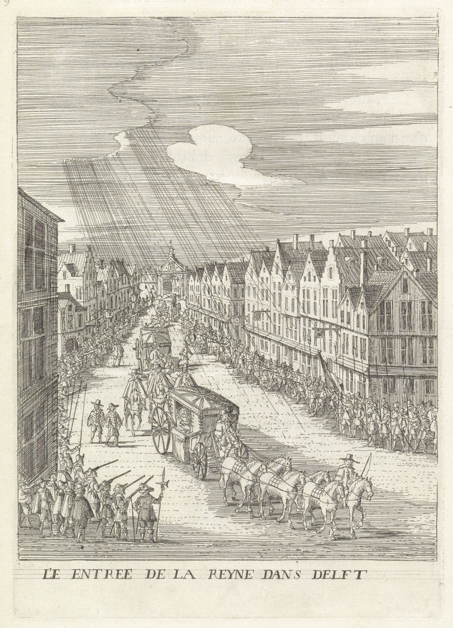 Arrival of Maria de