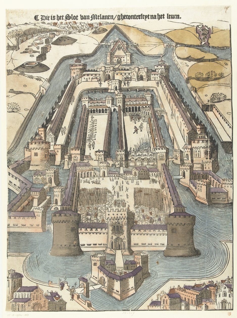 Castello Sforza (This is the Castle of Milan) by Anonymous