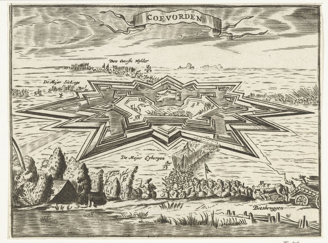 The Storming of Coevorden, 1672 by Anonymous