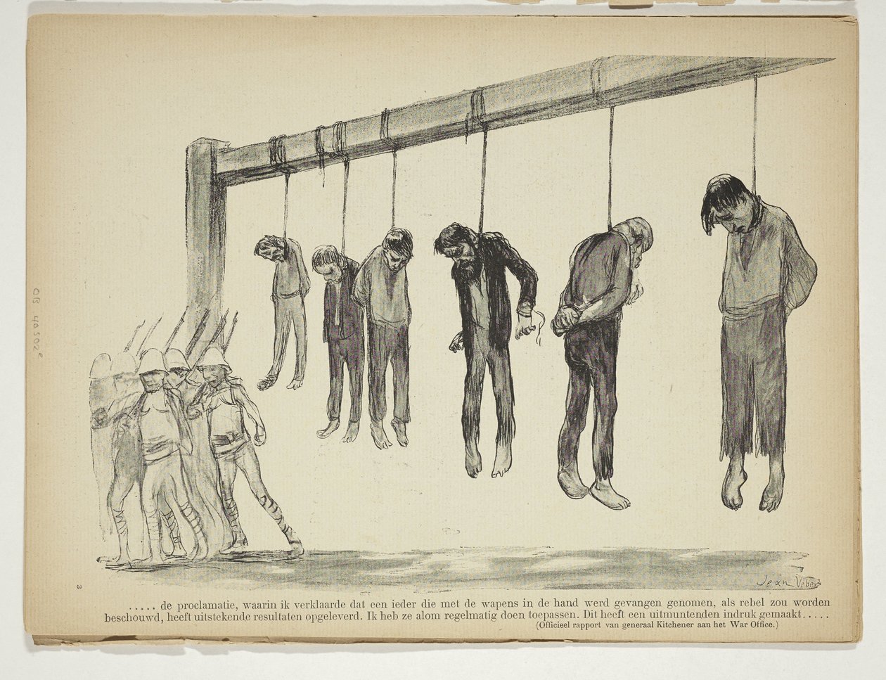 Boers Hanged by the British by Anonymous
