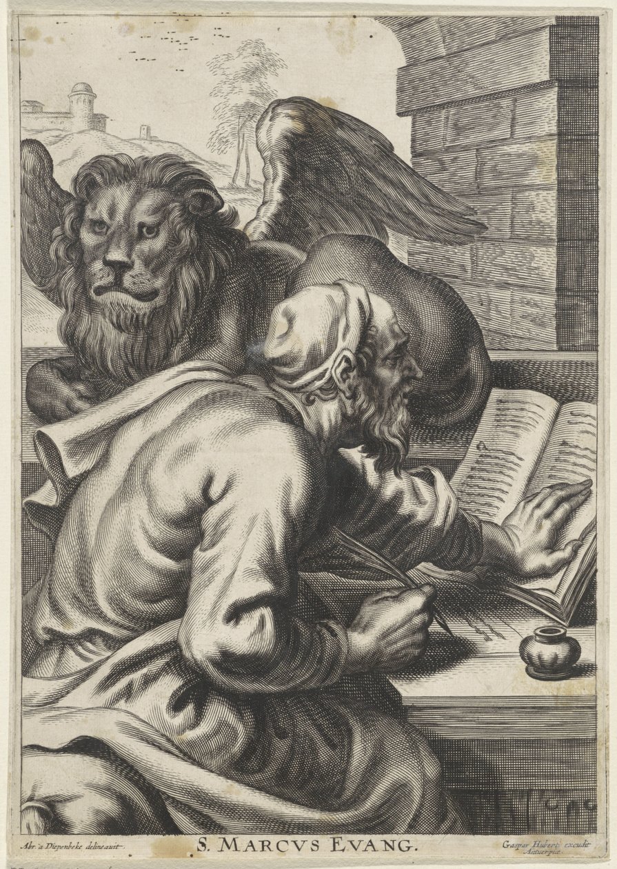 Evangelist Mark (title on object: S. Marcus Evang) by Anonymous