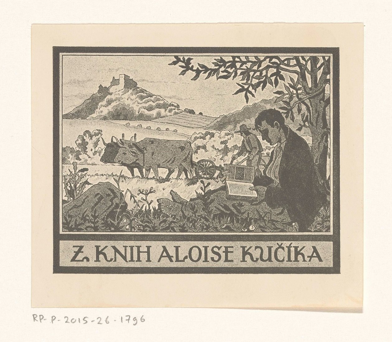 Ex Libris of Aloise Kučika by Anonymous