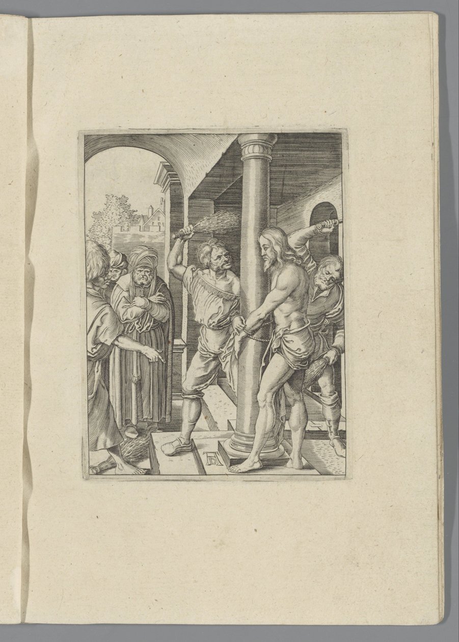 Scourging of Christ (The Small Passion) by Anonymous