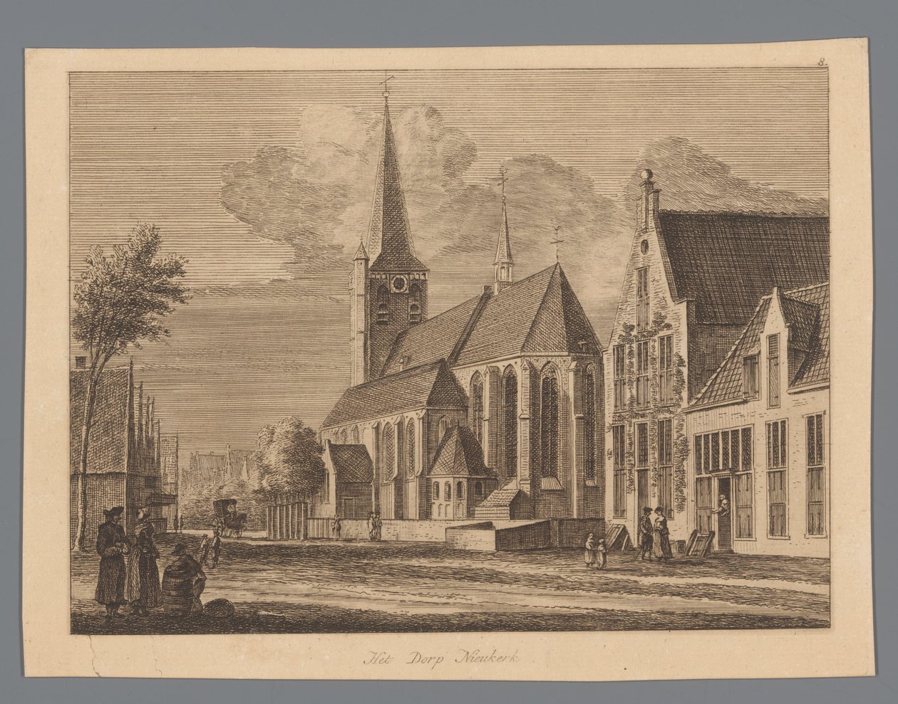 View in the Center of Nijkerk by Anonymous