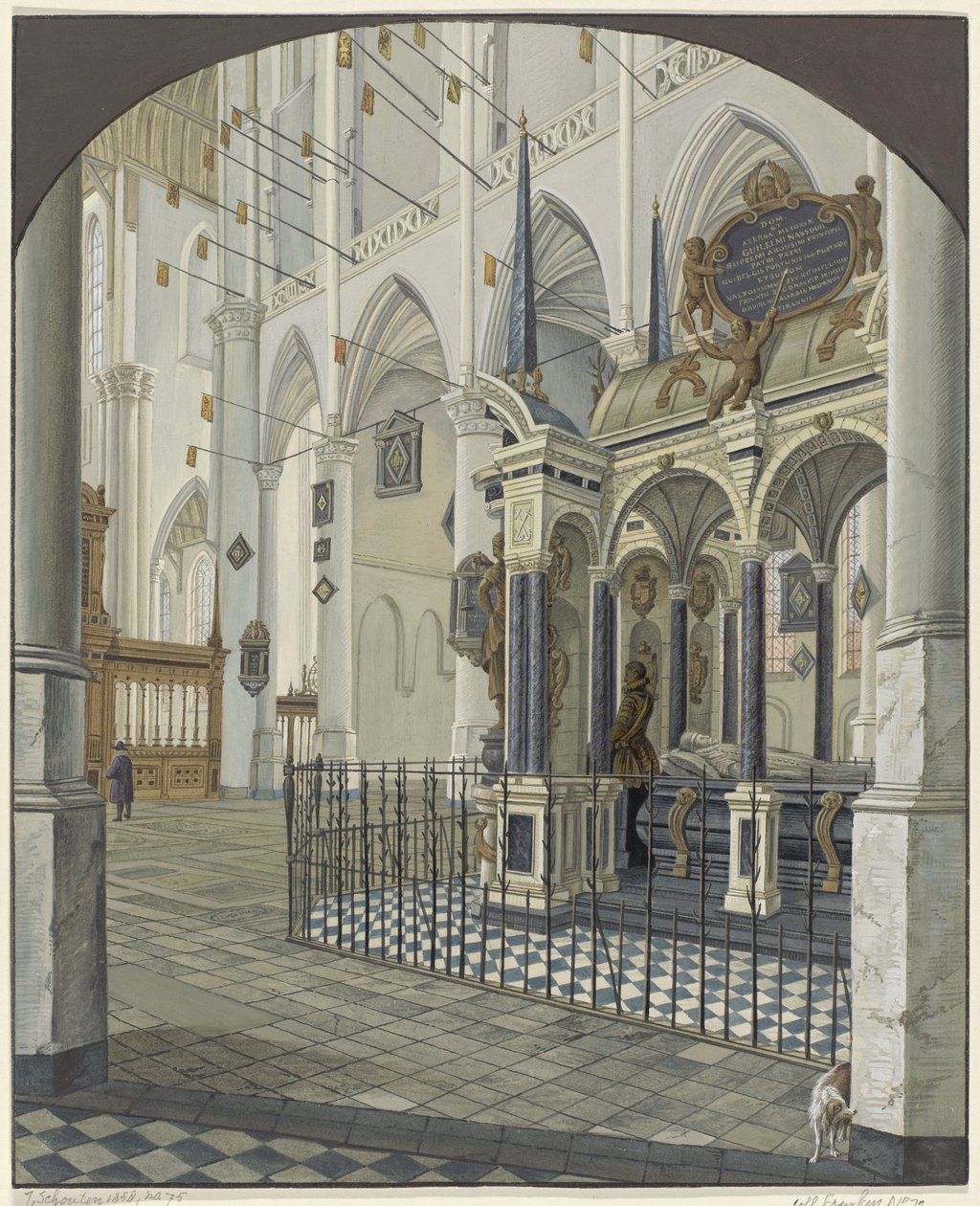 Tomb of William I, Prince of Orange, 1623 by Anonymous