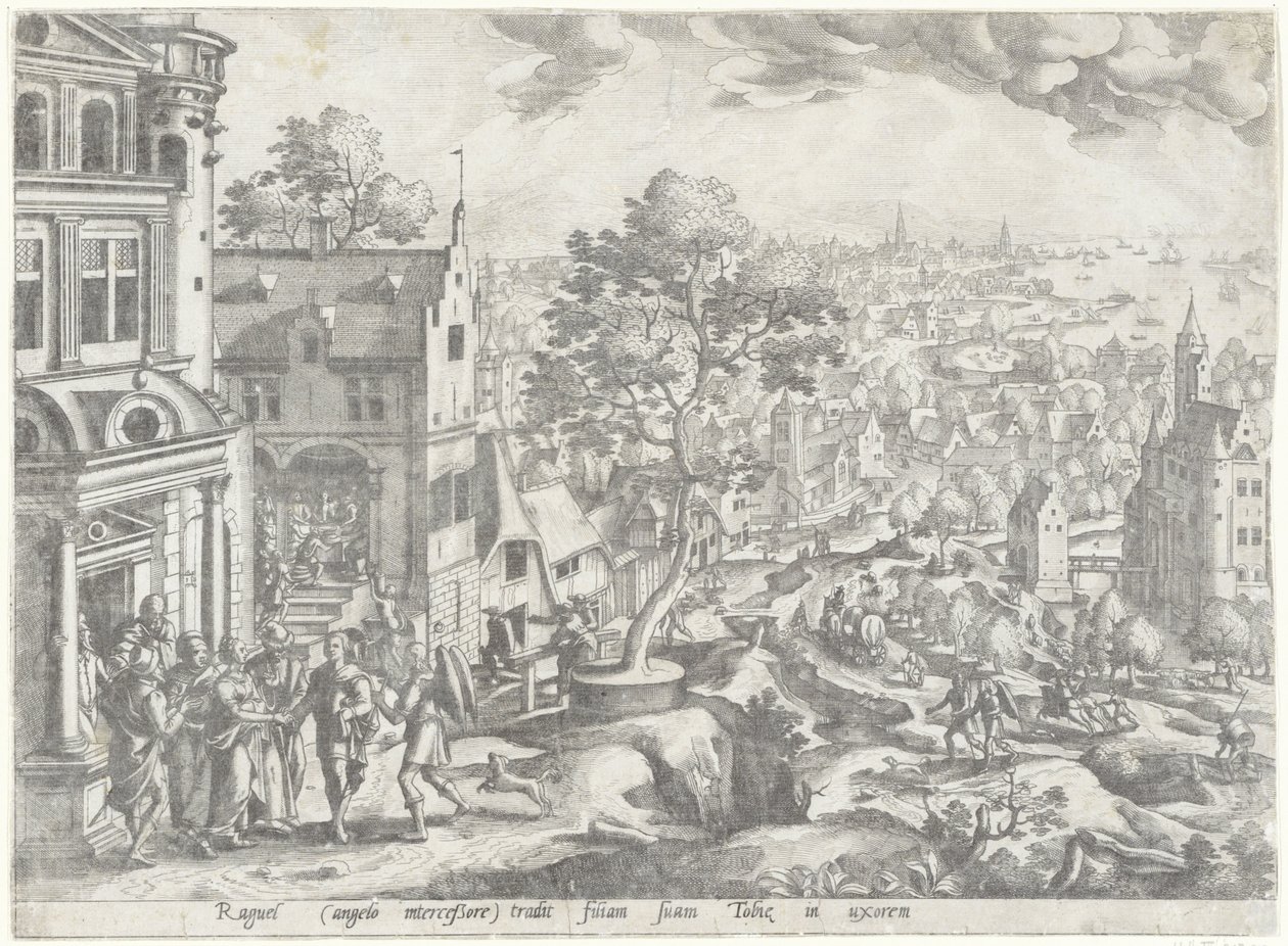 Marriage of Tobias and Sarah by Anonymous