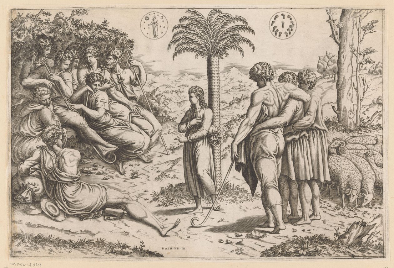 Joseph Tells His Brothers About His Dreams by Anonymous