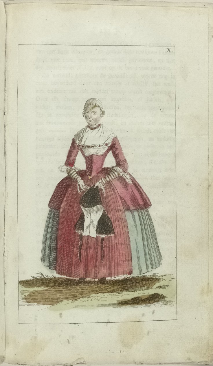 Cabinet of Fashion and Taste 1791, Plate X by Anonymous