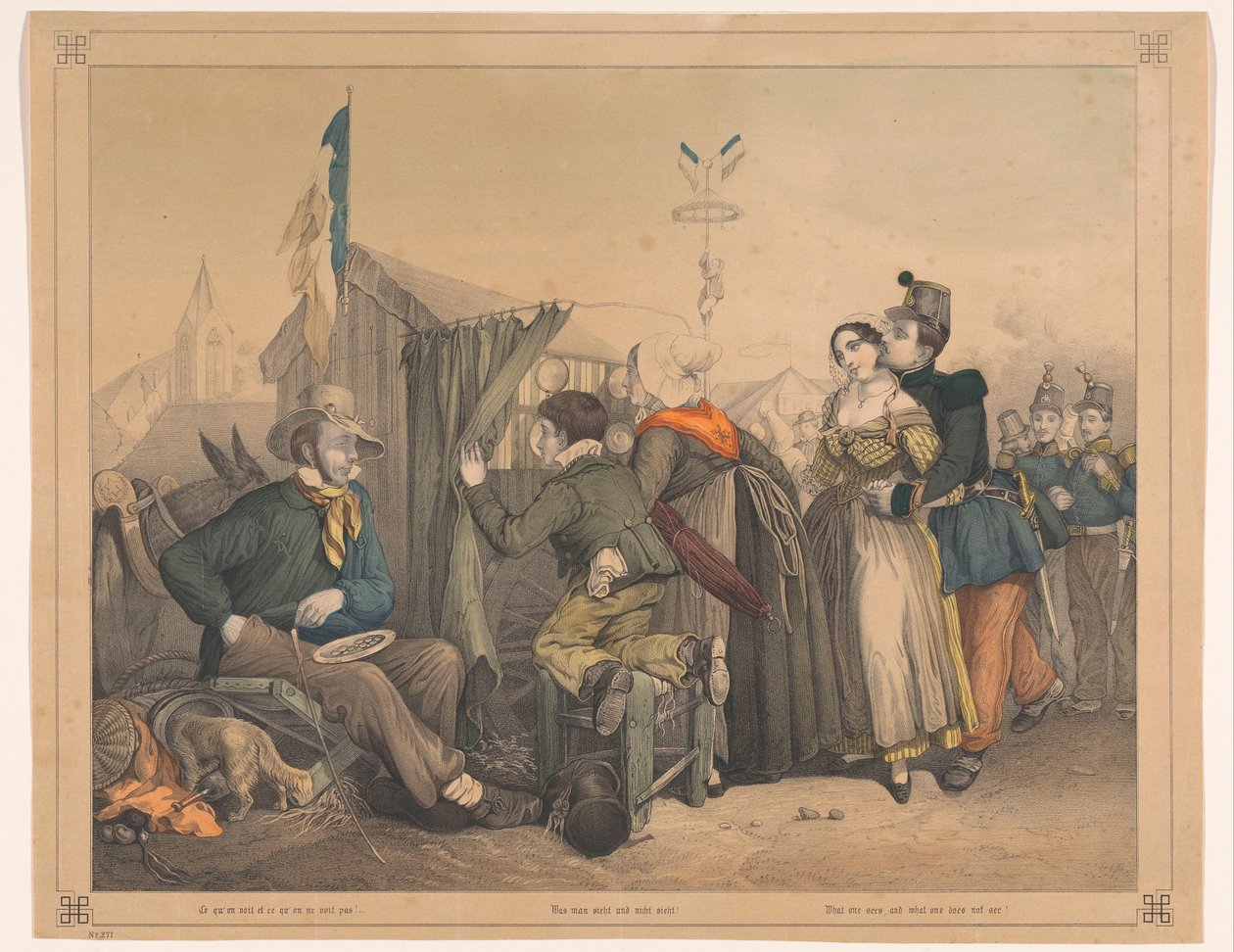 Peep Show at a Fair (What One Sees, and What One Does Not See!) by Anonymous