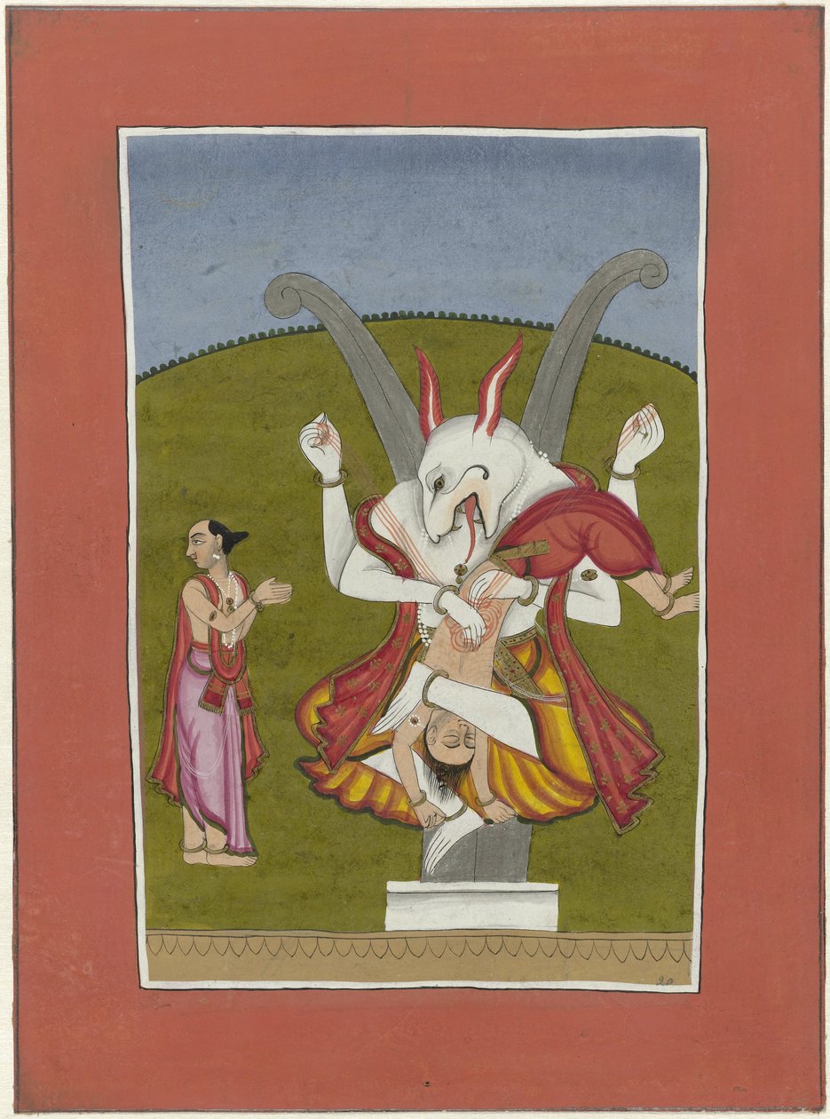 Narasimha (Incarnation of Vishnu as Man-Lion) (series title: Avatars of Vishnu) by Anonymous