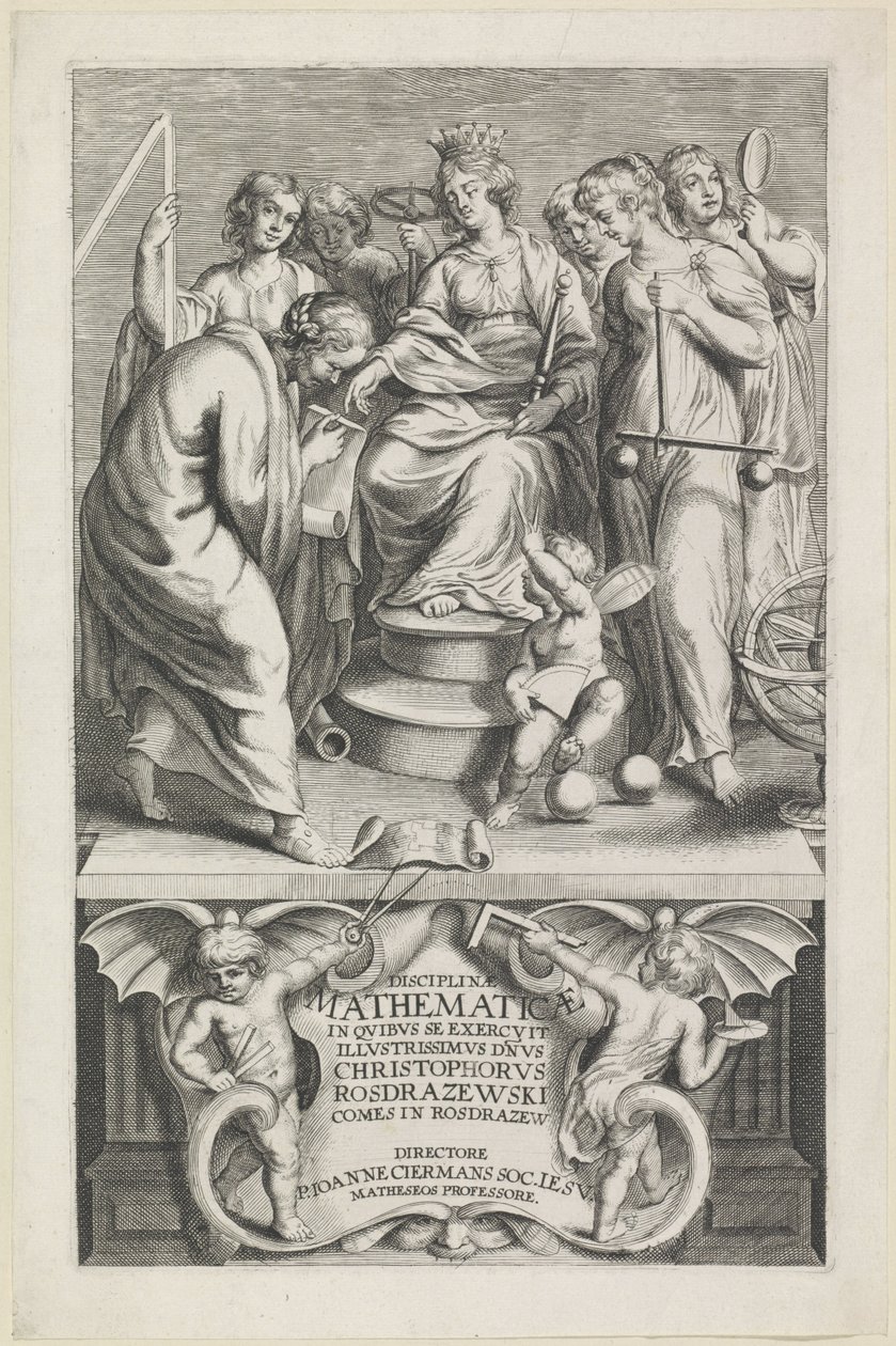 Personification of Mathematics by Anonymous