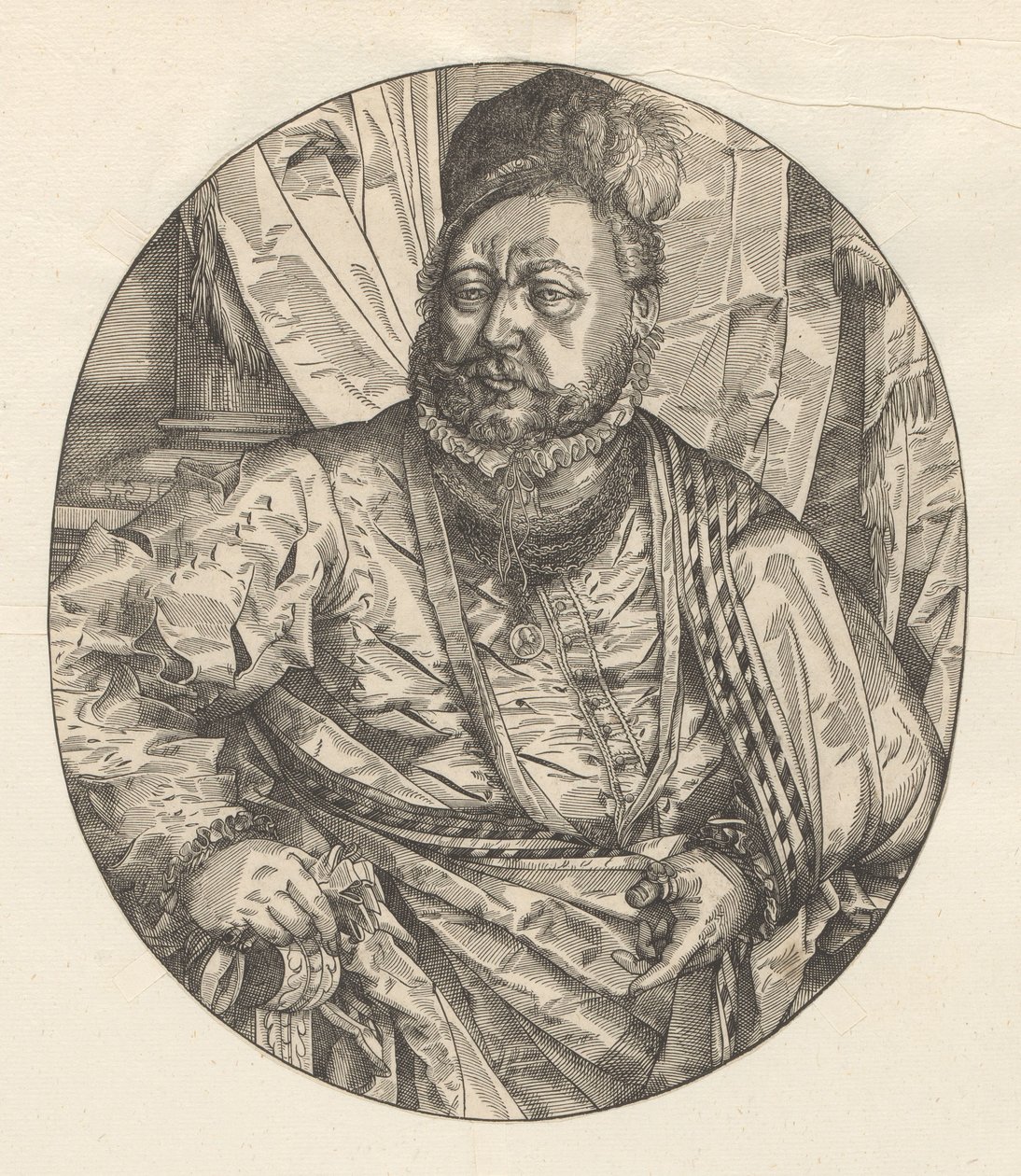 Portrait of Otto Heinrich Schwarzenberg by Anonymous