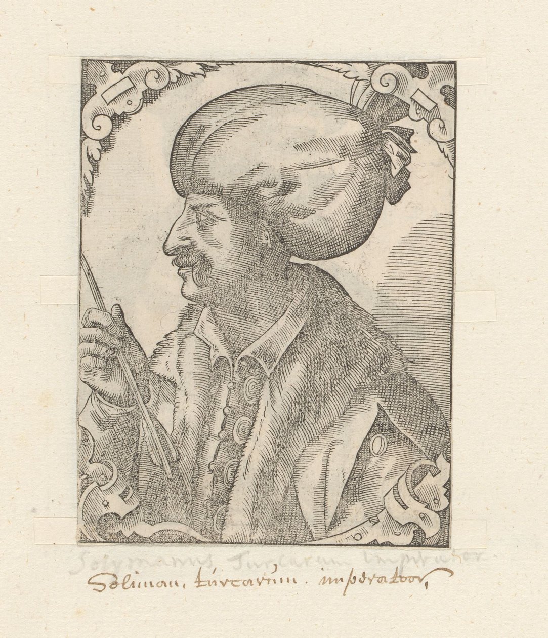 Portrait of Suleiman I the Magnificent by Anonymous