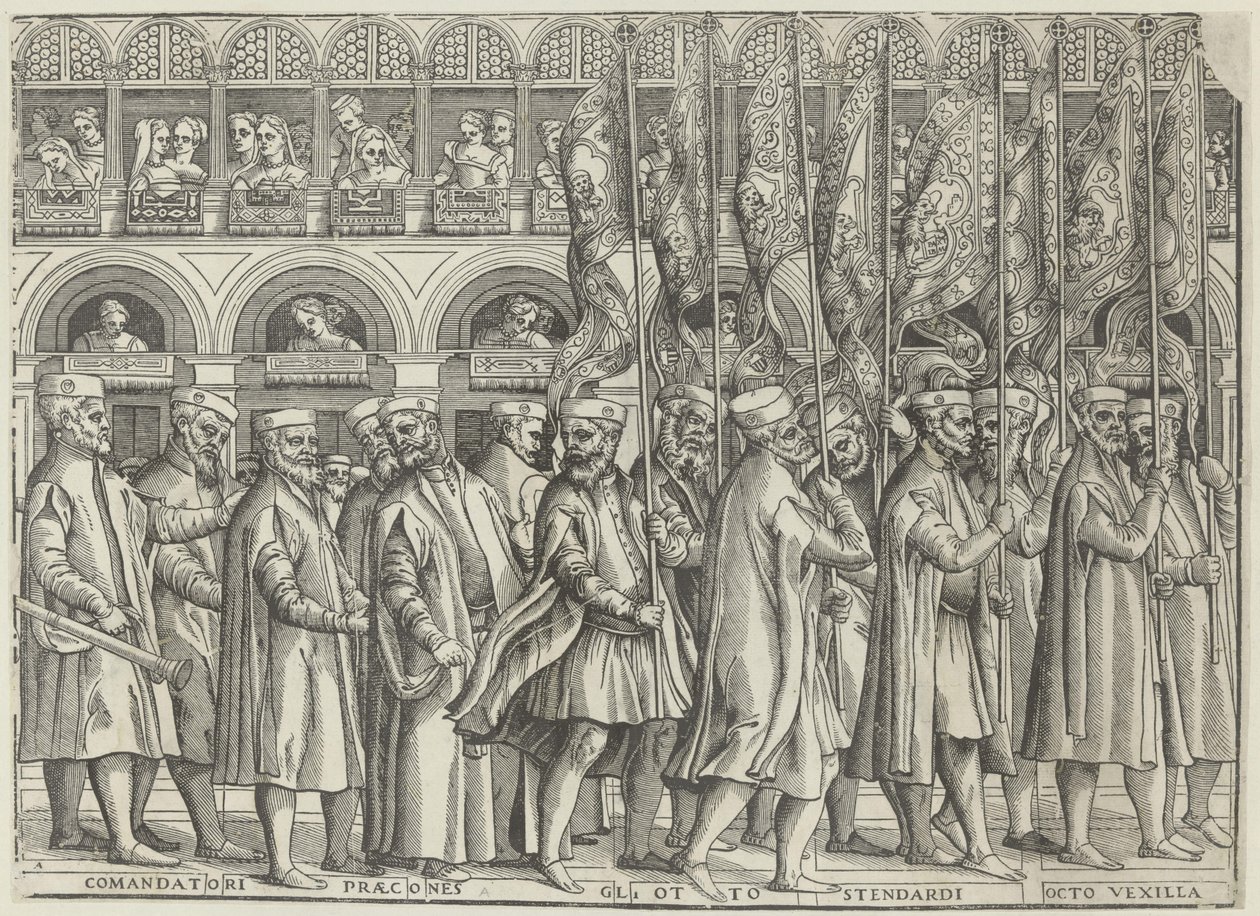 Procession of the Doge of Venice (Eighth Part) by Anonymous