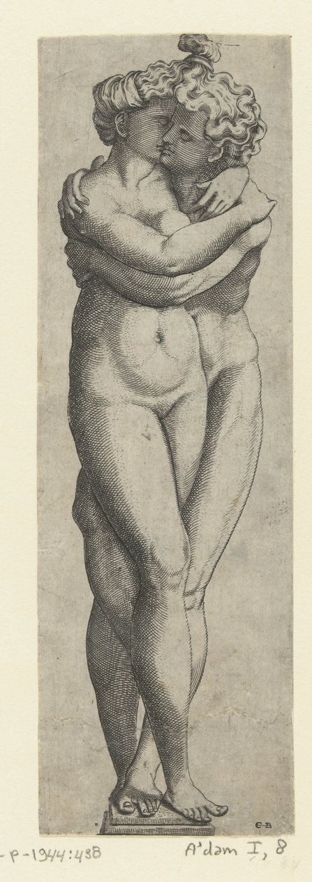 Sculpture. Two Lovers by Anonymous