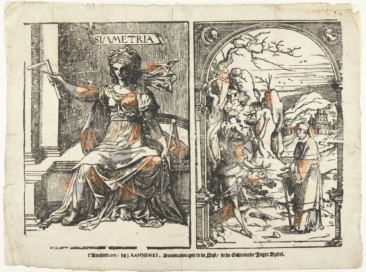 Symmetry and a Man with the Devil (Symmetria) by Anonymous