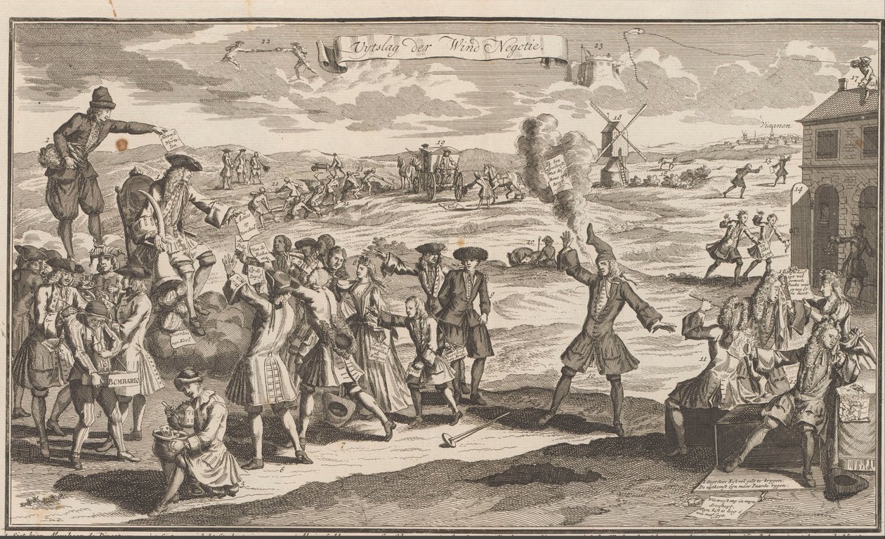 Result of the Wind Trade, 1720 by Anonymous