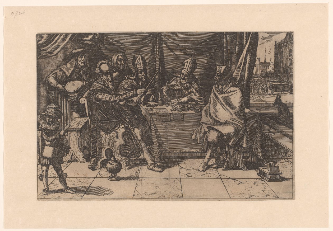 Allegory on the Tyranny of Alva (Incomplete), 1618 by Anonymous