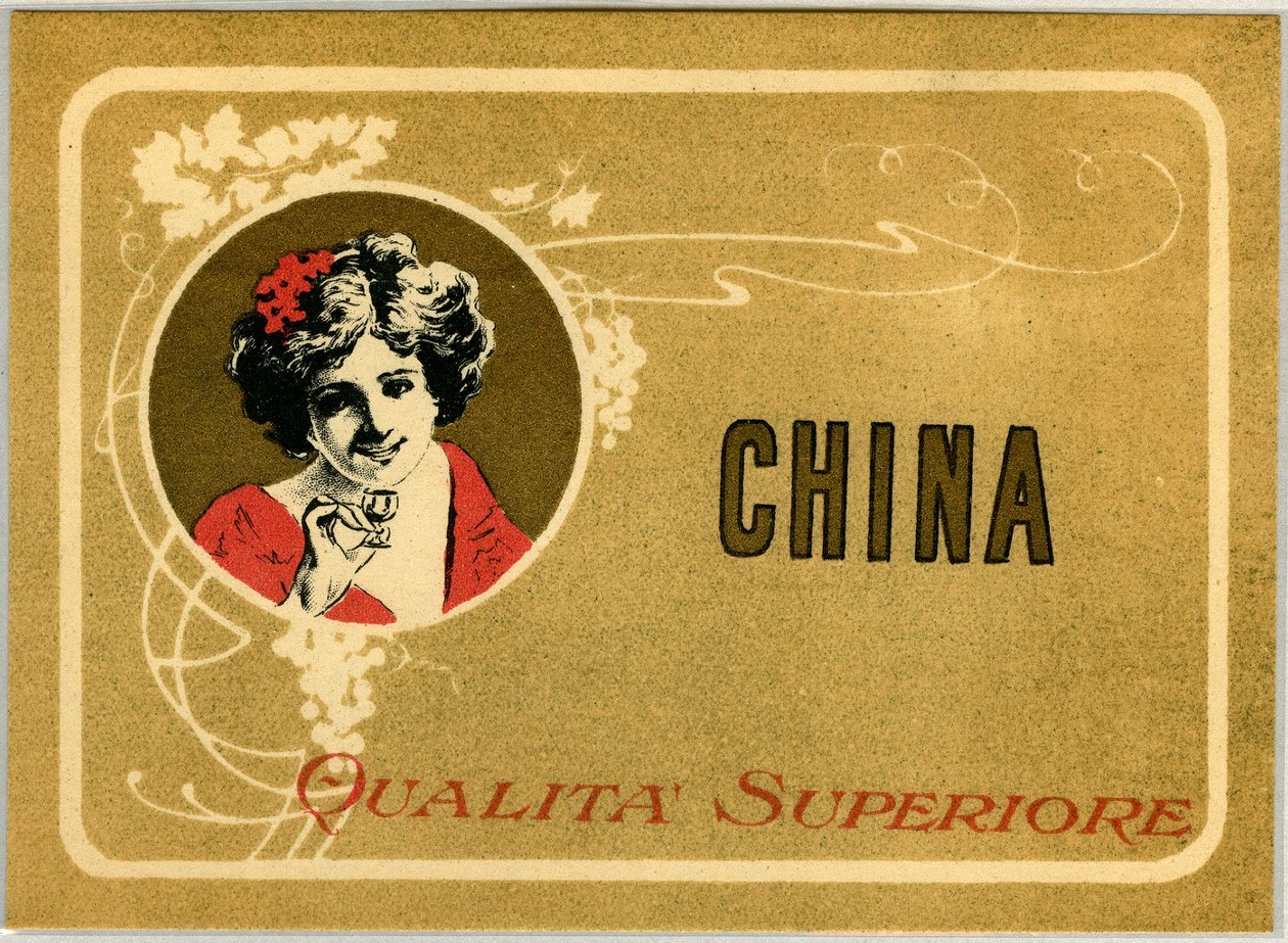Advertisement for Chinaliquor desert, early 20th century by Anonymous Anonymous