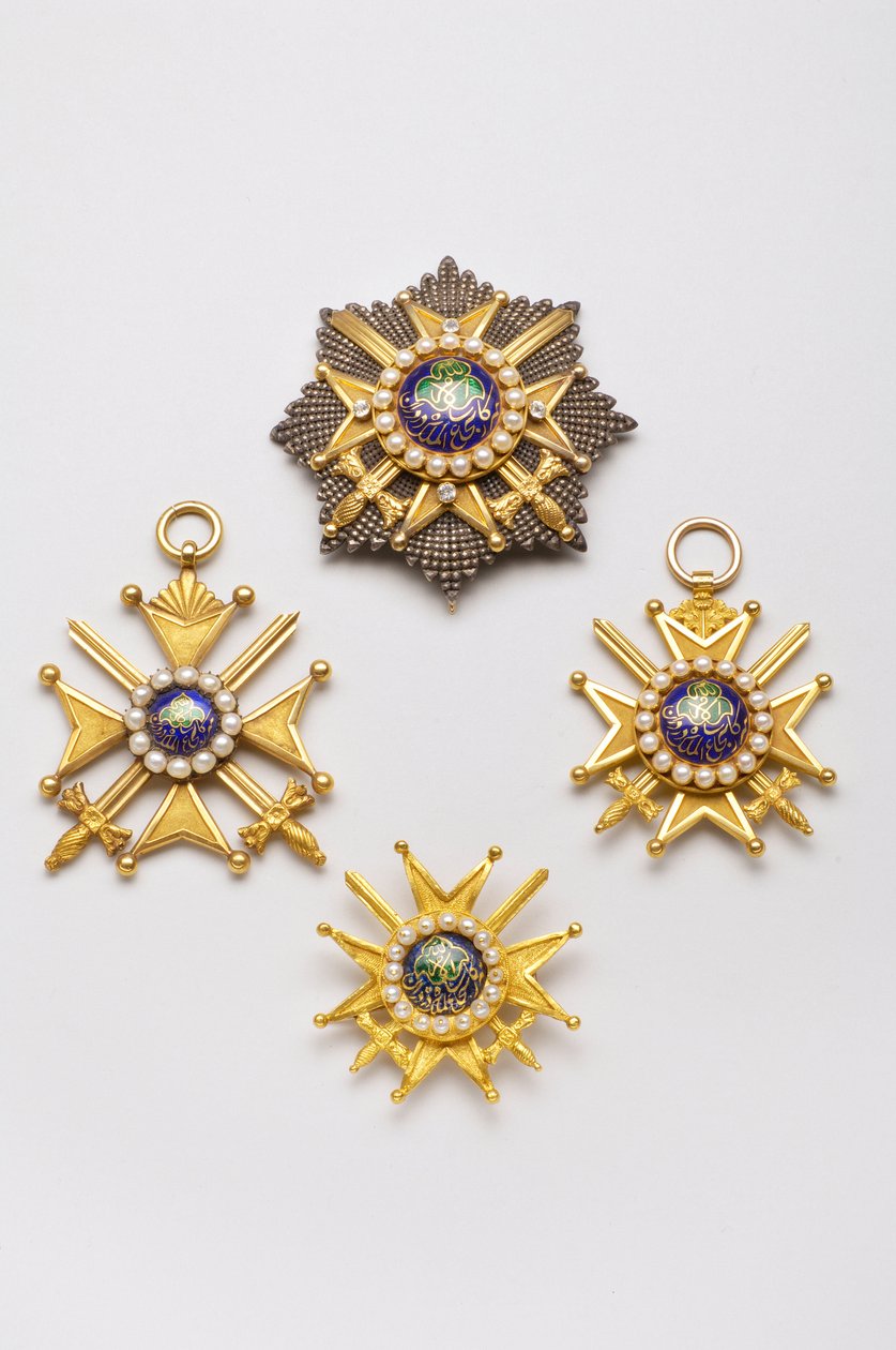 Afghanistan - Order of the Empire Durrani: 1st Class Plate, 2nd Third of the 19th Century by Anonymous Anonymous
