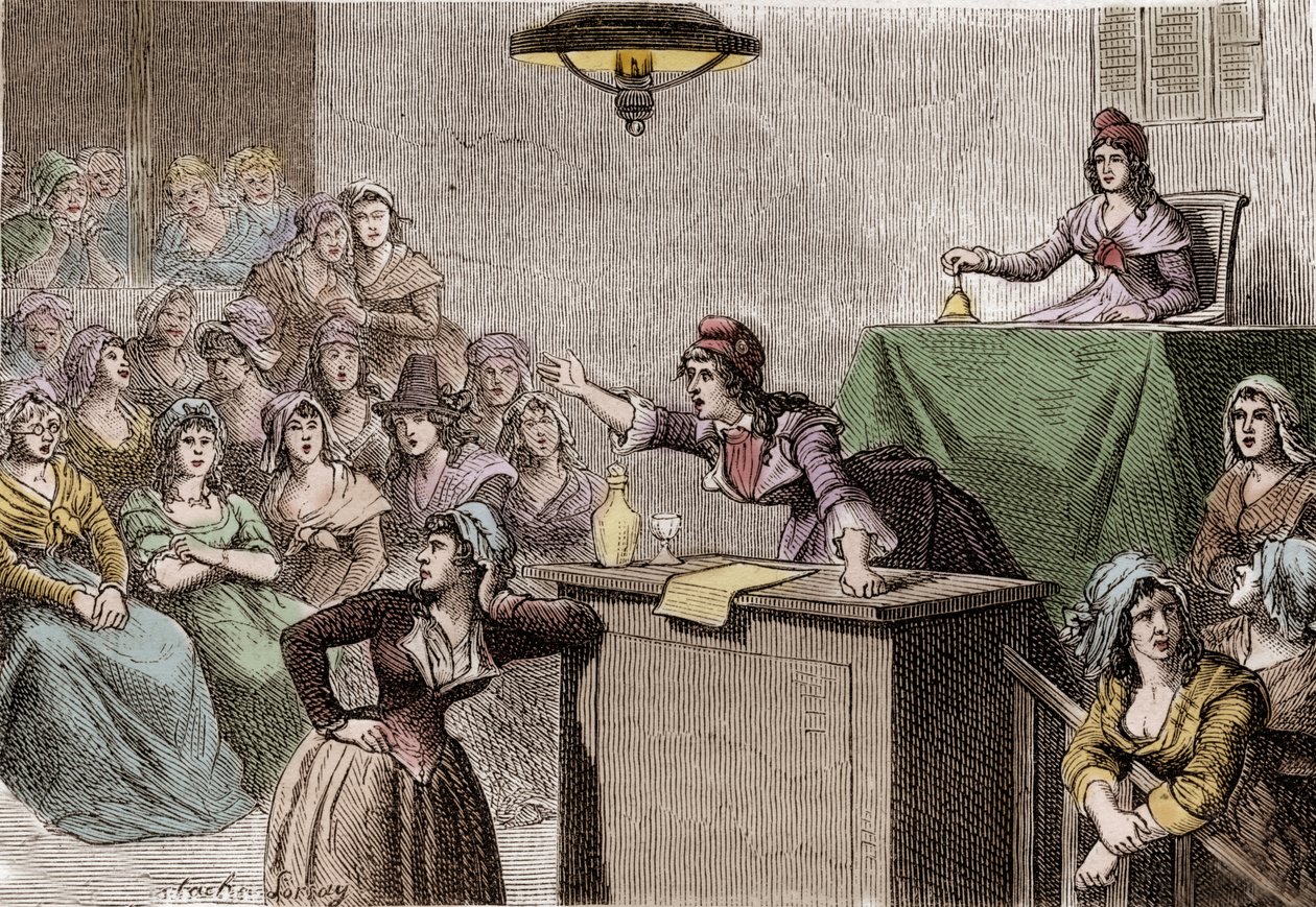 French Revolution 1789 - 1799, political women