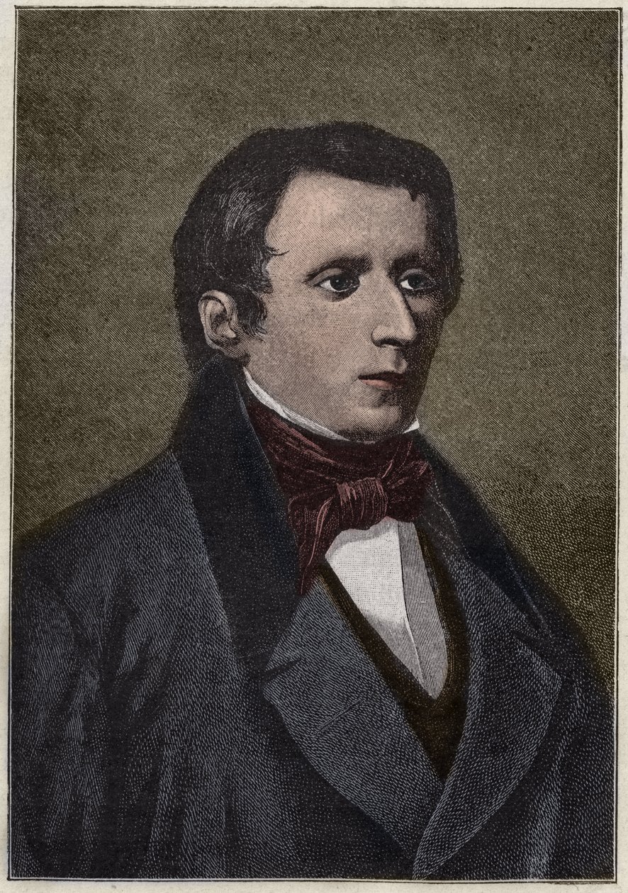 Giacomo Leopardi, Italian poet by Anonymous Anonymous