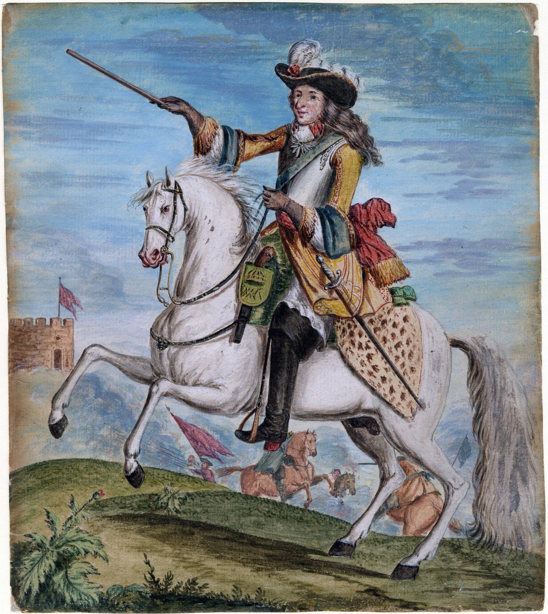 Portrait of William III of England (1650-1702) by Anonymous Anonymous